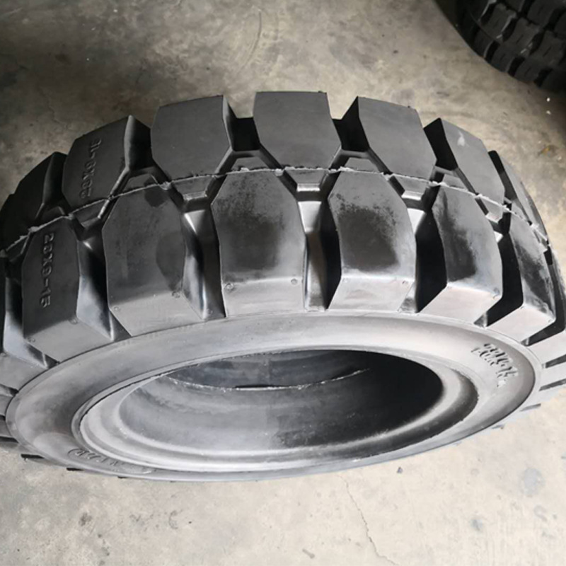 批發實心胎叉車工程機械輪胎 5.00-8 7.00-12 100-20輪胎實心輪胎